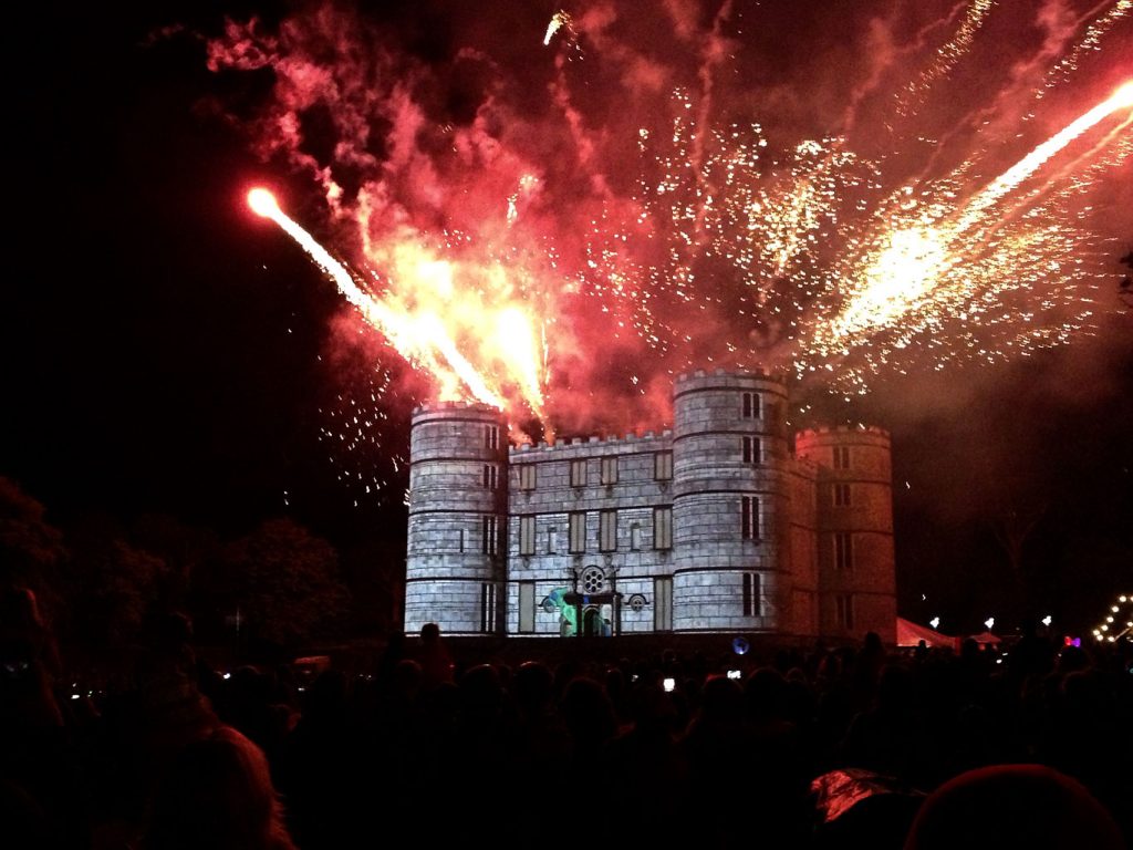 Lulworth Castle Fireworks