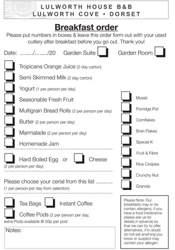 Breakfast-order-form